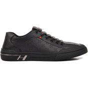 Resim Guja 25y310-3 Erkek Casual Sneaker Ayakkabı Siyah Beyaz 