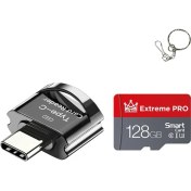 Resim ZSHSKJ C10 Tip-C Arabirimi Cep Telefonu Hafıza Kartı, Kapasite: 128GB (Siyah) (Yurt Dışından) 