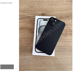 Resim Apple iPhone 15 İkinci El YD | 128 GB | Siyah 