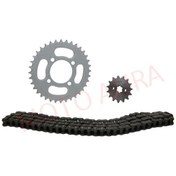 Resim ZİNCİR DİŞLİ SETİ [14T/36T 428-110L] CUB100 MONDIAL KH UKH SFC AS 