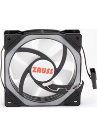 Resim Zauss ZX-300 Sekizgen RGB 12 CM Kasa Fanı 