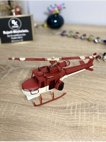 Resim MNK Home Dekoratif Metal Helikopter 