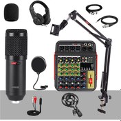 Resim Lastvoice Rec Paket-2 Bm800 Mikrofon Phantomlu Mikser Stand Filtr 