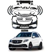 Resim Mercedes GLE63 Amg W166 Gövde Kiti 2016 Sonrası Uyumlu 