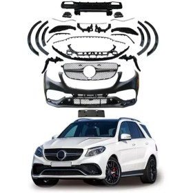 Resim Mercedes GLE63 Amg W166 Gövde Kiti 2016 Sonrası Uyumlu 