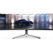 Resim Aoc Agon Pro PD49 Porsche Design 49" 5k Dqhd 5120X1440 240hz Qd-Oled Curved Oyuncu Monitörü 