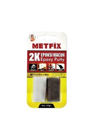 Resim METFİX 2K EPOKSİ TAMİR MACUNU GRİ 40 GR. YAPIŞTIR-YALIT-DOLDUR-ONAR. 