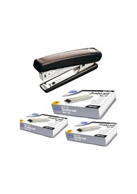 Resim Zımba Makinesi Ve 3000 Tane Tel Ofis Zımba Makinesi Tel Bükmez Paslanmaz Avantajlı Set No-756-7586521469120 