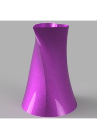 Resim Opencart Sevgililer Günü İçin Bükülmüş Kalp Vazo Sadece Plastik Aparattır 