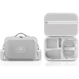 Resim Motion003 Xfjı Djı Mini 4 Pro Sert Kabuk Drone Tasima Cantasi Gri Omuz Askili Kompakt Tasarim Siyah Likrali Astar Seyahat Dostu Organizator 