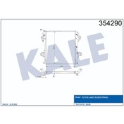 Resim Radyatör Al/Pl/Brz Land Cruiser Prado 504648924 
