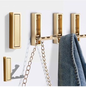 Resim Lemestar Mat Sarıçı Renk Faldırılabilir Duvar Gancığı - Çorap, Mont, Çantası İçin Kullanılır - Daire Şekili Kalıteli Taşıma Araçı 