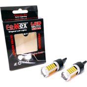 Resim Femex Citröen Berlingo Turuncu LED Gündüz Farı Aydınlatma Ampulu Femex W21W 