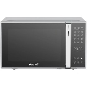 Resim Arçelik Md 211 Dg Gümüş Renk Solo Mikrodalga Fırın 700 W Güç 20 L Kapasite Elektronik Kontrol 