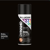 Resim Kluger Mat Siyah Spey Boya Ral 9005 Mat 