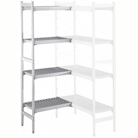 Resim Electrolux Professional Köşe Tip Etejer 373x1010 MM H=1700 MM ACS1006 