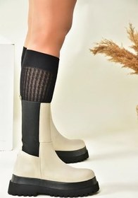 Resim fox SHOES Kalın Tabanlı Kadın Bot J267063109 