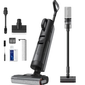 Resim Dreame H12 Dual Akıllı Islak Kuru Süpürge, Zemin Temizleyici Paspas Çoklu Yüzey için 4'ü 1 Arada Süpürge, Sıcak Hava Kurutma ile Tek Adımda Kendi Kendini Temizleme 