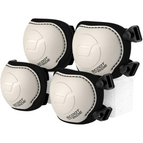 Resim Scoot and Ride XXS-S Dizlik ve Dirseklik Scooter Koruyucu Set Açık Gri 230925-00017 