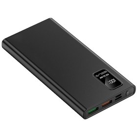 Resim Tonex Pd-10 10000 Mah Pd Qc3.0 22.5w Hızlı Ekranlı Powerbank Siyah 