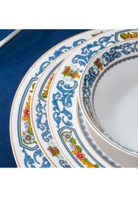 Resim Karaca Forever Bone Vase 24 Parça 6 Kişilik Yemek Takımı Renkli 