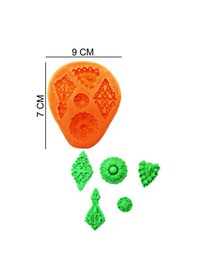 Resim Dekor Silikon Şeker Hamuru, Sabun, Mum Kalıp 
