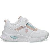 Resim ARIANA PU 3PR Beyaz Kız Çocuk Sneaker U.S. Polo Assn.