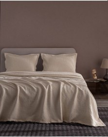 Resim Madame Coco Labenne Çift Kişilik Yatak Örtüsü - Bej 8684427228746 Ekru 