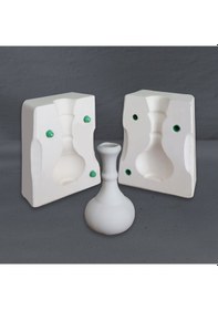 Resim Liva Vazo Alçı Kalıbı Liva Vazo Sanatsal Seri 