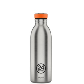 Resim 24Bottles Urban Bottle Brushed Steel Paslanmaz Çelik Su Şişesi 500 ml 