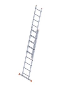 Resim Mey İthalat Saraylı 2x9 A Tipi Sürgülü Merdiven 4,94 Metre 