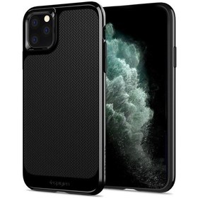 Resim Spigen İphone 11 Pro Max İle Uyumlu Kılıf Neo Hybrid Jet Black 