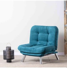 Resim Pafu Misa Tekli Kanepe - Petrol Diğer 