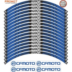 Resim Rebon Moto Design Motosiklet Jant Şeridi Cf Moto Nk 250 5 