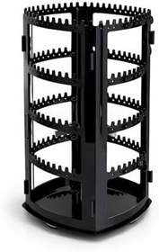 Resim Microcase 360 Derece Döner Başlıklı Takı Aksesuar Organizer Standı AL5459 (Siyah) 