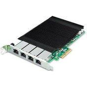 Resim 4-Port 10/100/1000T 802.3at PoE+ PCI Express Server Adapter (120W 4-Port 10/100/1000T 802.3at PoE+ PCI Express Server Adapter (120W