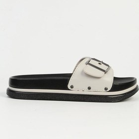 Resim Pierre Cardin Gri Yüksek Taban Ortopedik Taban Günlük Kadın Terlik 7424 Gri 