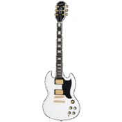 Resim Epiphone SG Custom Elektro Gitar (Alpine White) 
