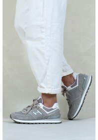 Resim Hammer Jack Hakiki Deri Ciment-Beyaz Kadın Spor Ayakkabı - 545252115 