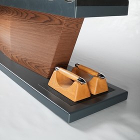 Resim Avoa Push-Up Bar Set - Akça Ağaç / Chrome 