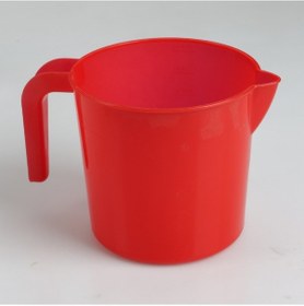 Resim Zambak Plastik Maşrapa Çok Renkli 