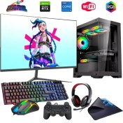 Resim Rogame I7 14700F 16GB Ddr4 1tb M2 6gb RTX3050 27" 165HzMonitörlü Oyun Bilgisayarı (Gaming Set) 