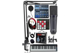 Resim Hakay Midi Live Paket - Ses Kartlı Mikser ve Pad Controller Seti 