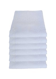 Resim Evtech & Home 6 Lı Ayak İzli Banyo Paspas Pamuklu Ayak Havlusu 50x70 Cm Görsel 
