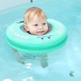 Resim Mambobaby Boyun Destekli Yüzme Simidi - Mavi 