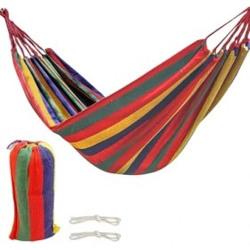 Resim Esranın Dünyası Tek Kişilik 240X80CM Çantalı Kanvas Hamak Çantalı 