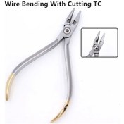 Resim Diş Ortodonti Alet Seti - Lingual Wire Niti Cinch Geri Pense, Dikiş Ve Keskin Uçlu Kesme Pensesi İçin İğne Tutucu Pembe 