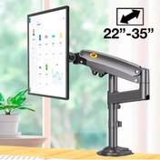 Resim Nb H100 22 -35inç Monitör Tutucu Kol Amortisörlü Vesa Monitör Standı P20659S9342 