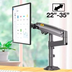 Resim Nb H100 22 -35inç Monitör Tutucu Kol Amortisörlü Vesa Monitör Standı P20659S9342 