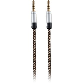 Resim MF PRODUCT 0211 Halat Tipi Aux Kablo Kahverengi 